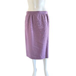 Prohecy women’s M pencil skirt vintage knee length  lilac pastel retro lavender